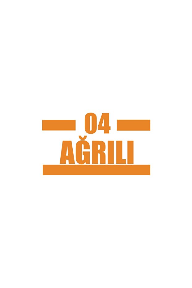 04 Painful Car Sticker 17X17 cm Orange