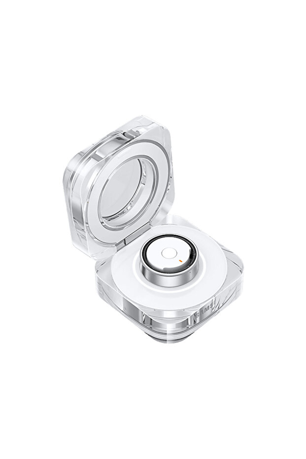 خاتم جالاكسي الذكي من التيتانيوم الفضي - مقاس الخاتم - 3