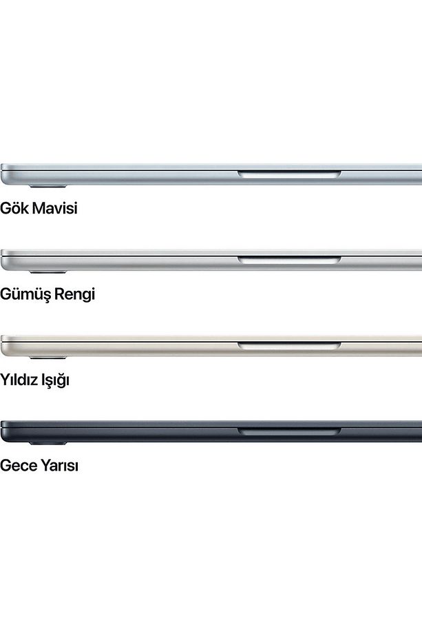 MW103TU/A/MacBook Air/Apple M4 İşlemci (10 Çekirdek CPU-10 Çekirdek GPU)/16GB RAM/512GB SSD/13 - 3
