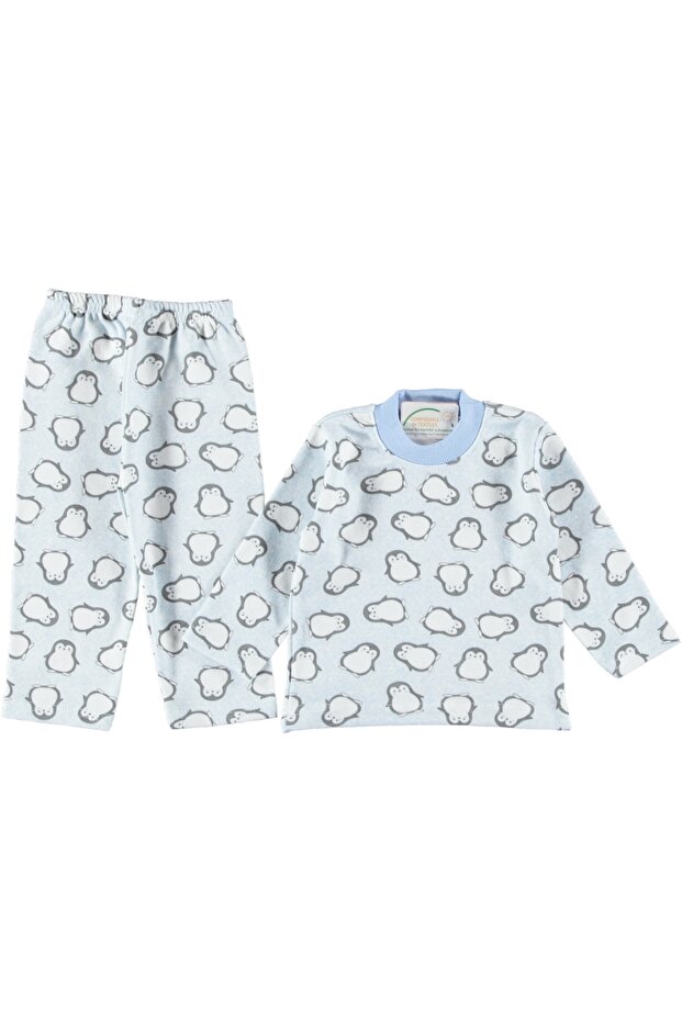 PENGUENLİ PİJAMA TAKIM 1-3 YAŞ (%100PAMUKLU) - 3