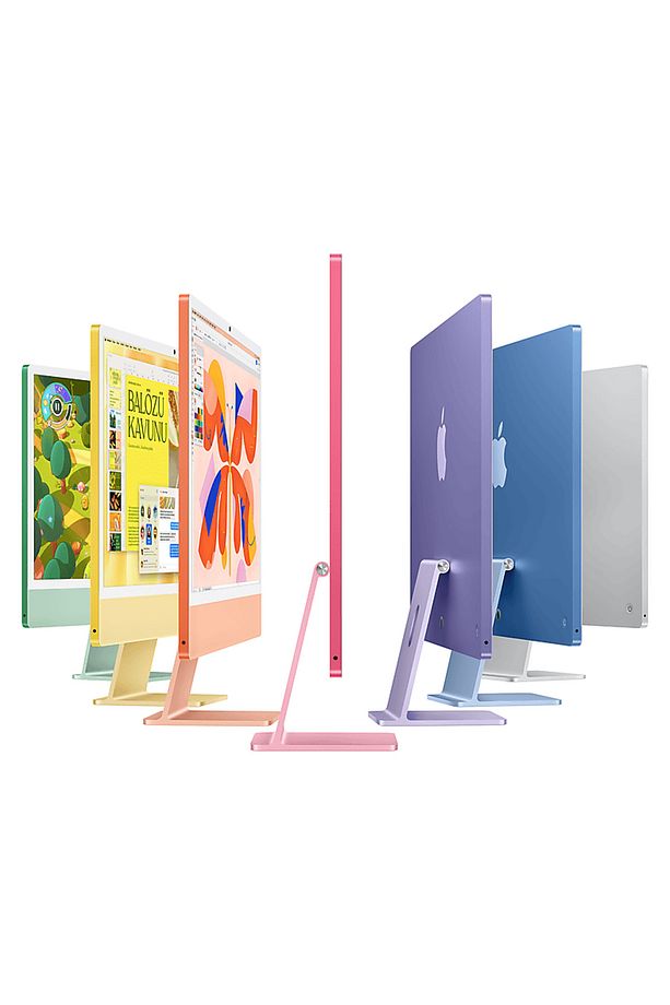 24-inch iMac with Retina 4.5K display: Apple M4 chip with 10‑core CPU and 10‑core GPU, 24GB, 5 - 4