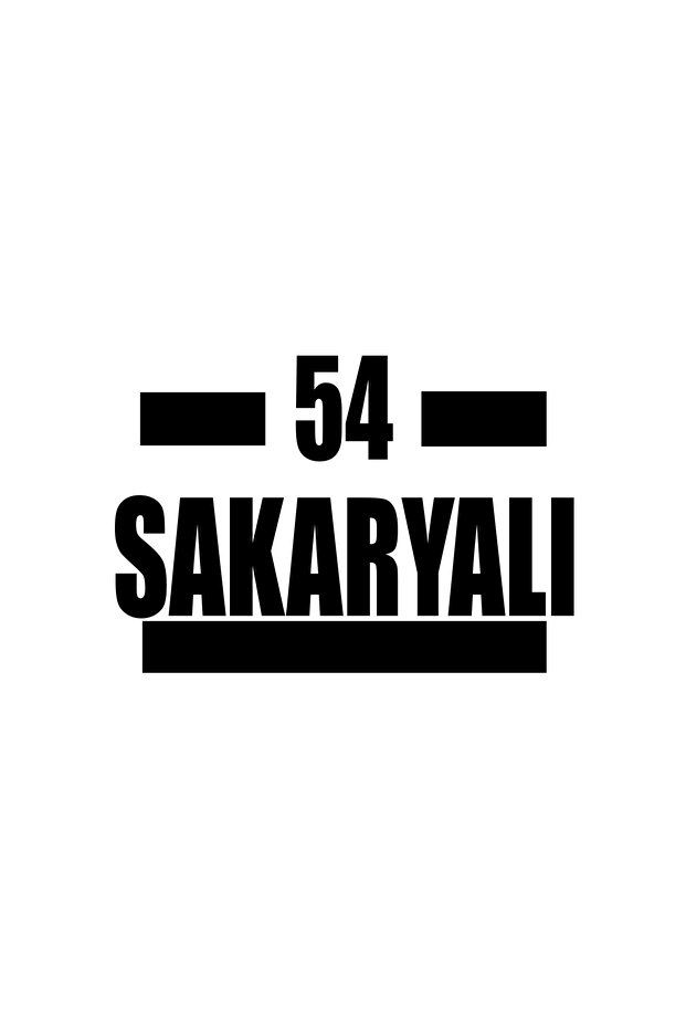 54 ملصق سيارة ساكرالي 17x17 سم أسود