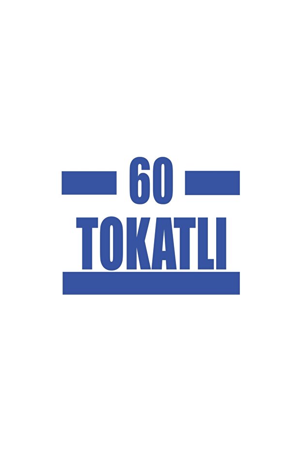 60 Slap Car Sticker 17X17 cm Blue