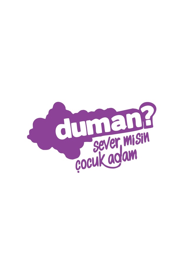 Do You Love Smoke Child Man Car Sticker 17X17 cm Purple