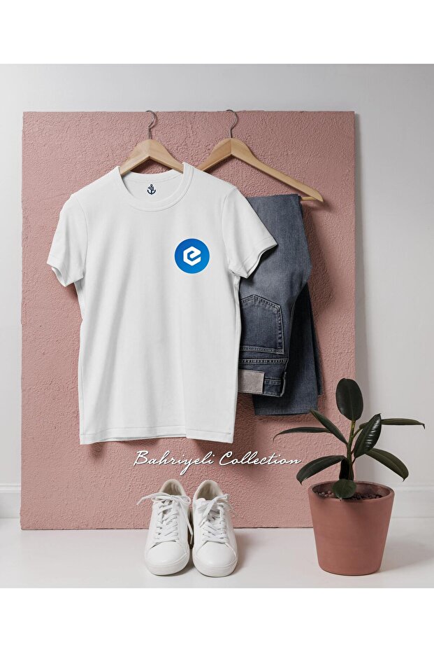 تي شيرت للجنسين بتصميم جيب كبير الحجم من ecash _ xec coin
