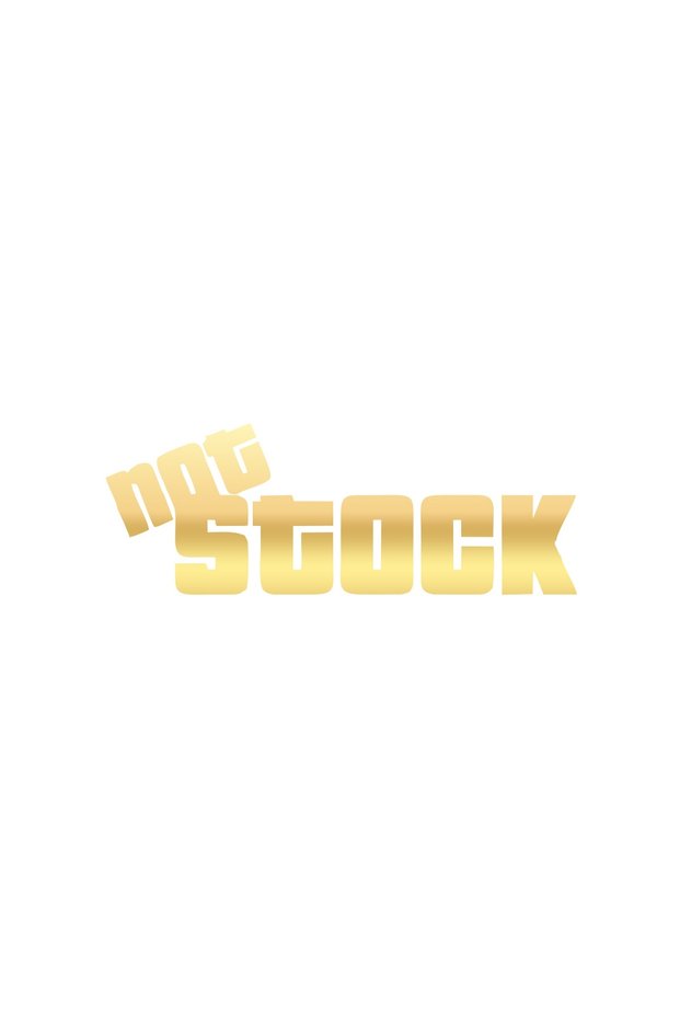 Not Stock Car Sticker 17X17 cm Gold