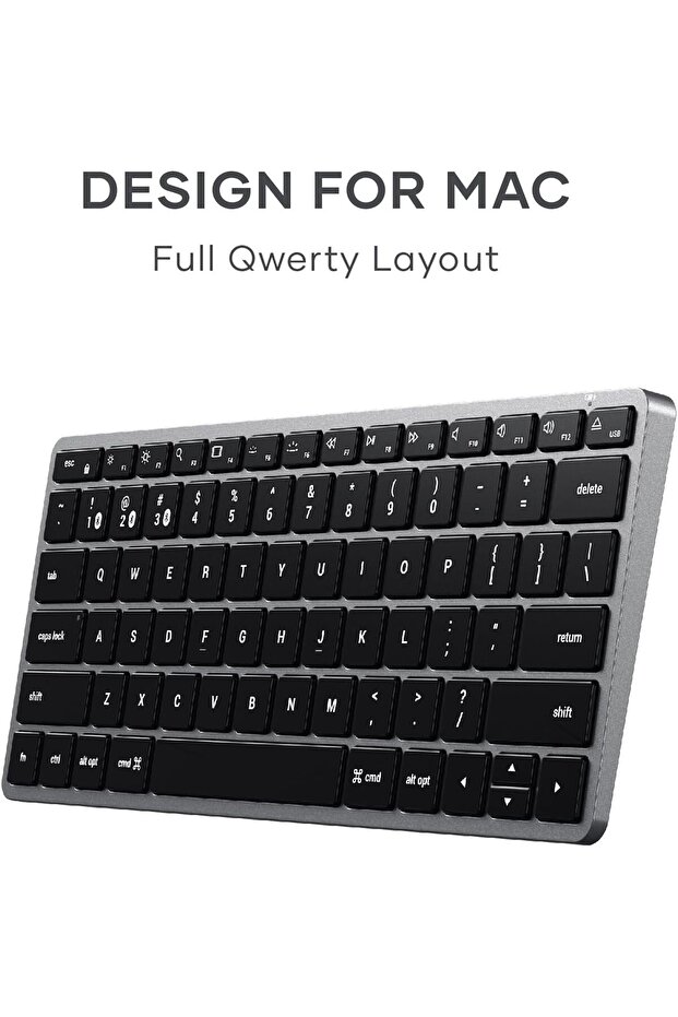 Slim X1 Bluetooth Backlit Keyboard – Illuminated Keys & Multi-Device Sync – For M2/M1 Ma - 5