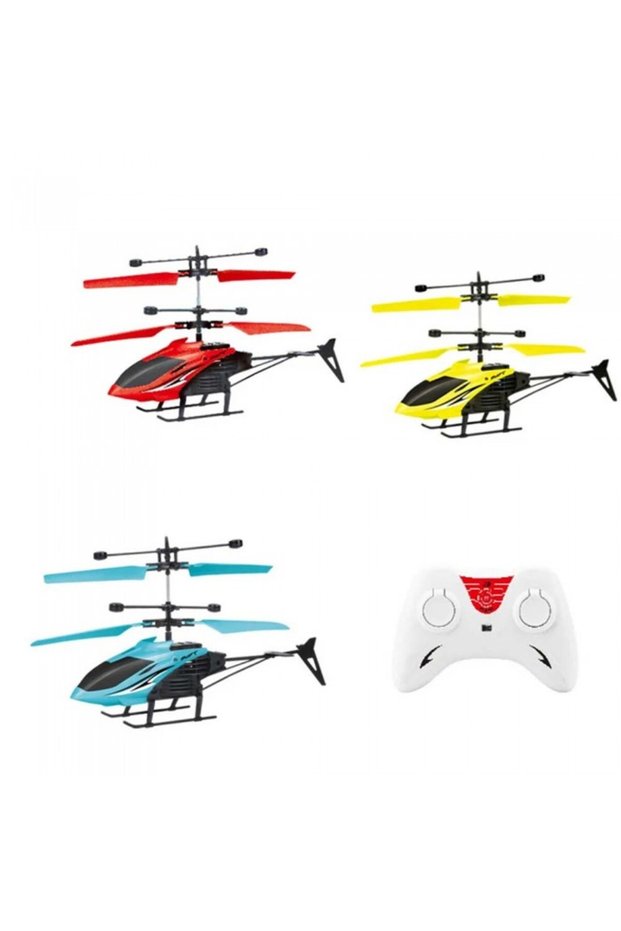 Helicopter With Remote Control And Usb, Motion Sensor, 18 Cm