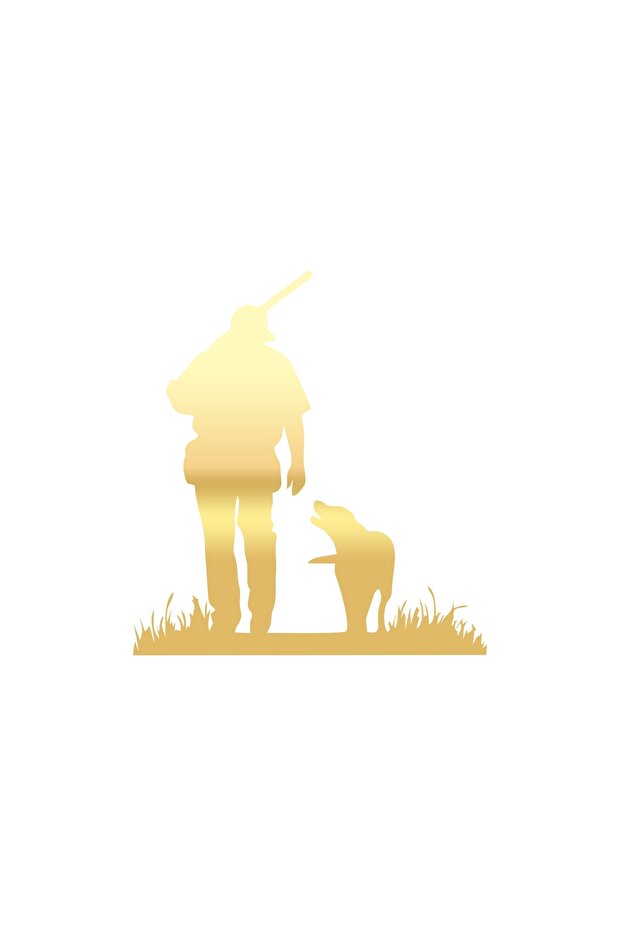 Slah Tutan Cow Car Sticker 17X17 cm Gold
