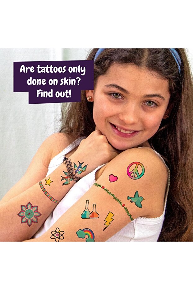 Educational game for children - first temporary tattoos - 8