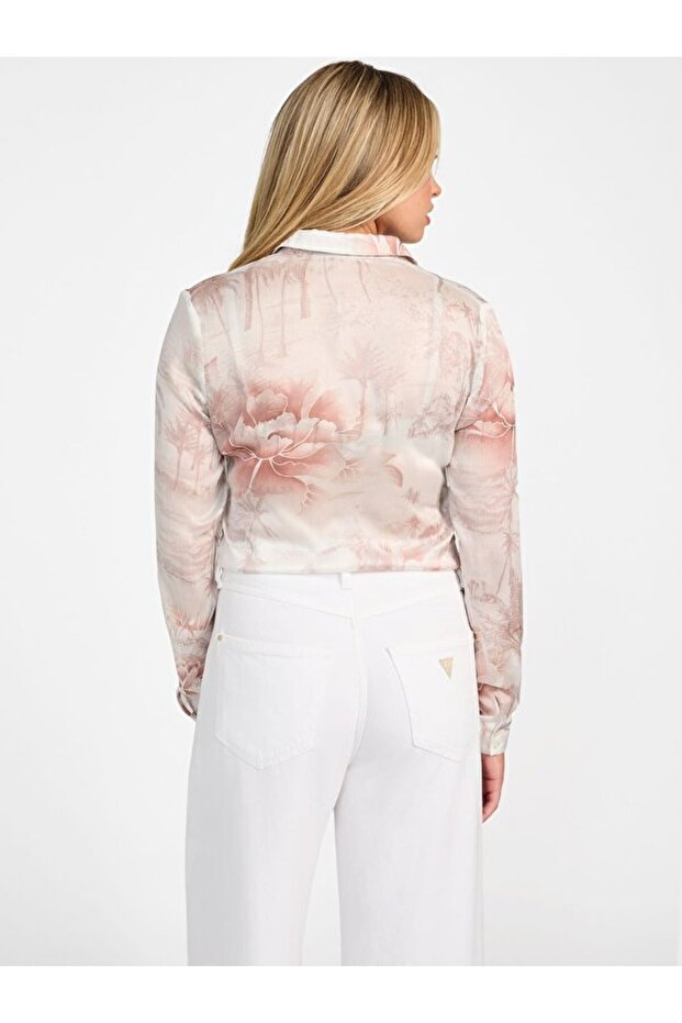 Ls Clouis Kadın Oversize Fit Gömlek - 3