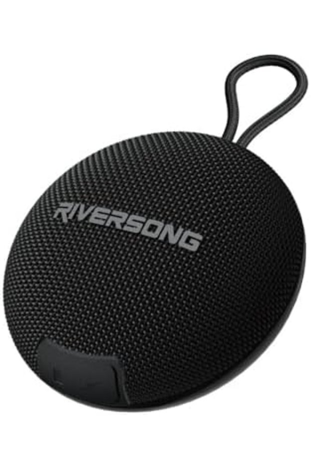 RIVERSONG Jazz L12 Portable Bluetooth Speaker – 10W HD Stereo Sound, Super Bass, IPX6 Waterproof,