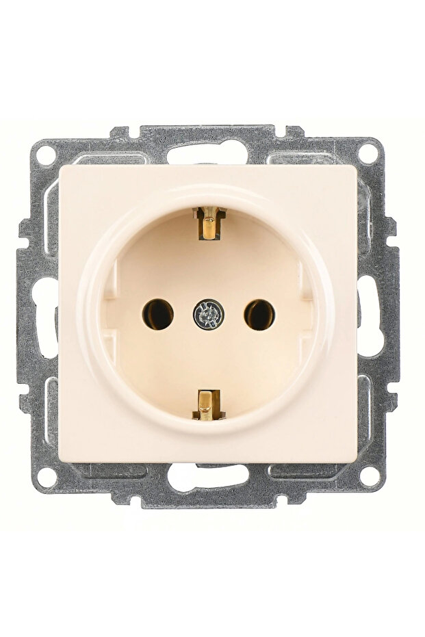 Visage cream grounded socket frameless - compatible frame for socket and switch