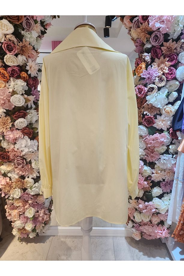 kadın sarı tunik - 3