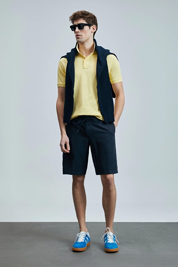 Erkek Laon Polo Yaka Sarı T-Shirt 111040206 - 3