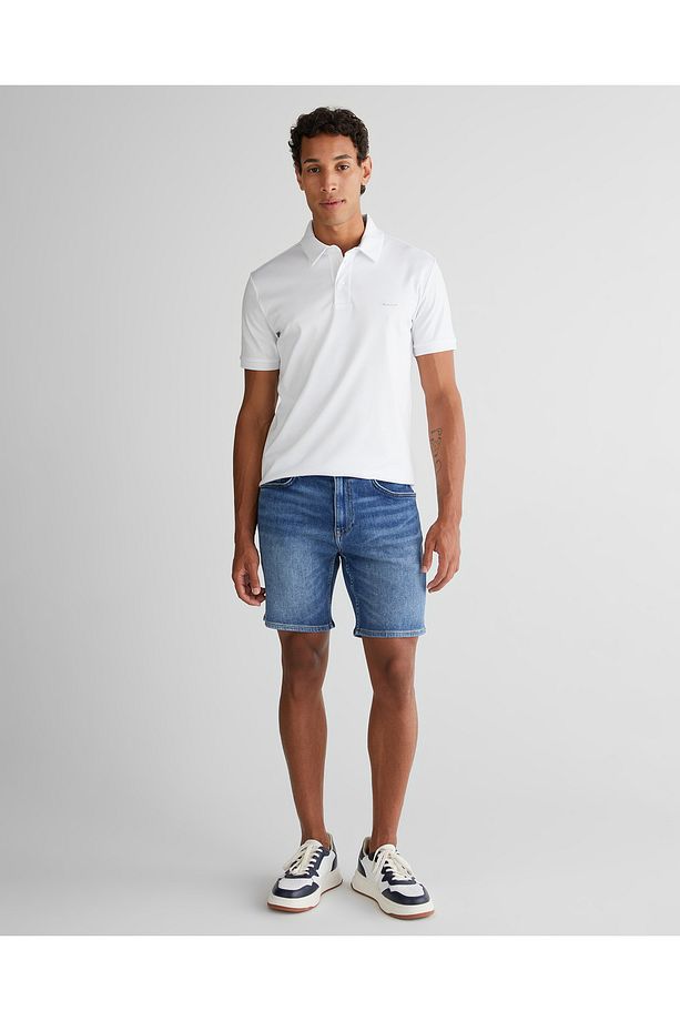 Erkek Mavi Regular Fit Şort - 1