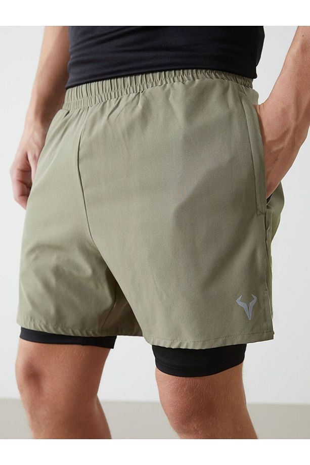 XSIDE ACTIVE Slim Fit Erkek Taytlı Şort - 3