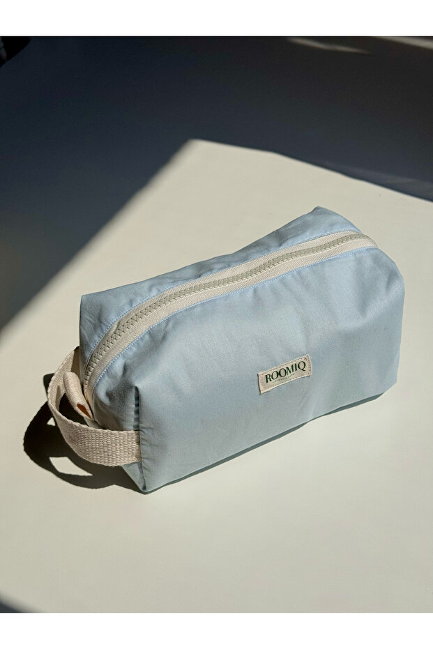 Handmade Baby Blue Makeup Bag Summer Collection Sea