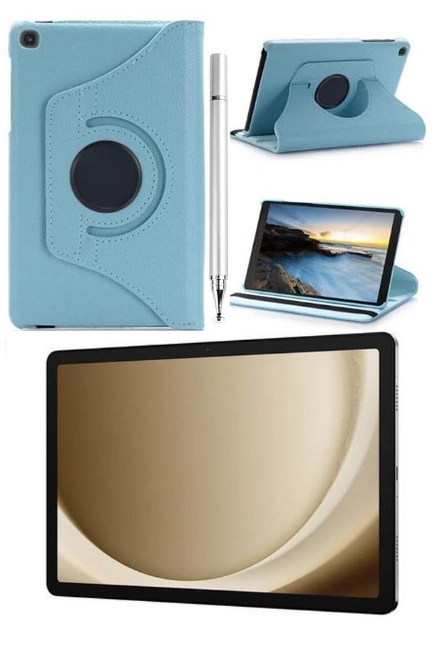 Galaxy Tab A9 4 GB Ram 64 GB 8'7 Inç Grafit Tablet + Kılıf + Kalem (Samsung Türkiye Garantili) - 1