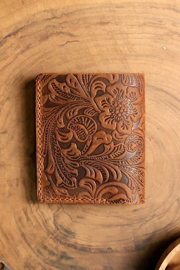Wrangler Minimal Genuine Leather Handmade Women's Wallet.Birthday&Mother's Day&Valentine's Day Gift