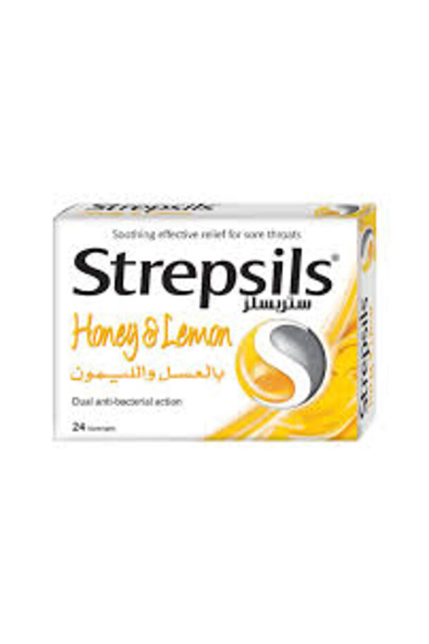 Strepsils Honey & Lemon Lozenges – 24's