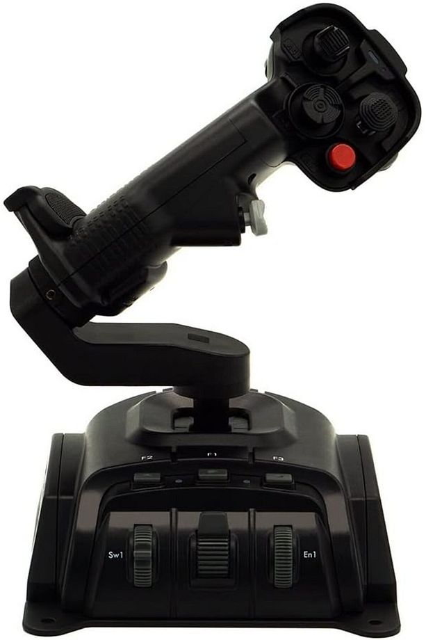 Gladiator NXT EVO Omni Throttle Premium Sol El Uçuş ve Uzay Simülasyonu Kumanda Kolu Kontrolörü Seti - 1