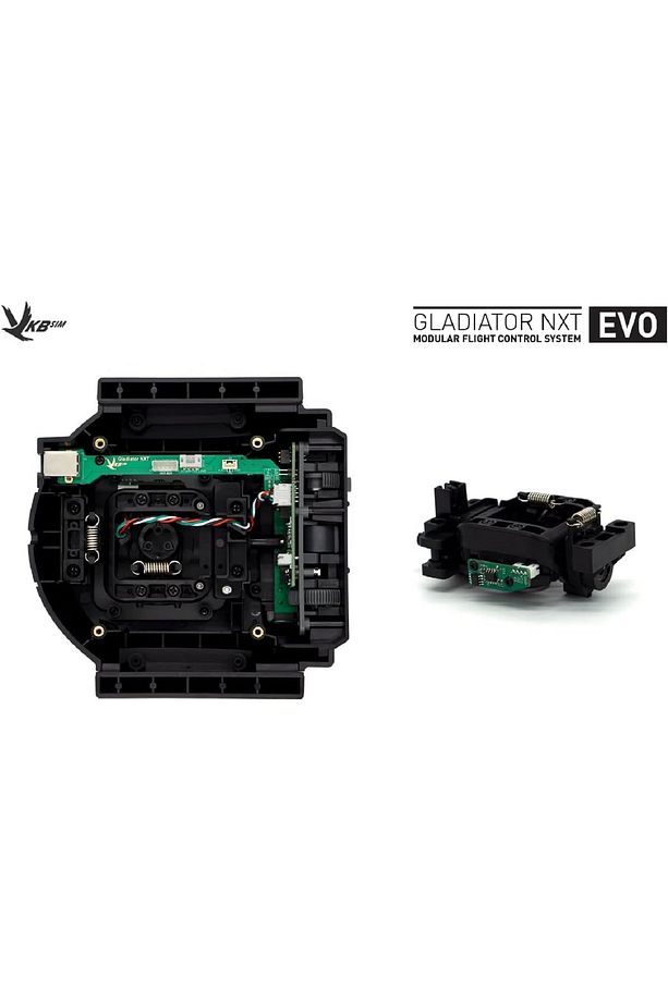 Gladiator NXT EVO Omni Throttle Premium Sol El Uçuş ve Uzay Simülasyonu Kumanda Kolu Kontrolörü Seti - 7