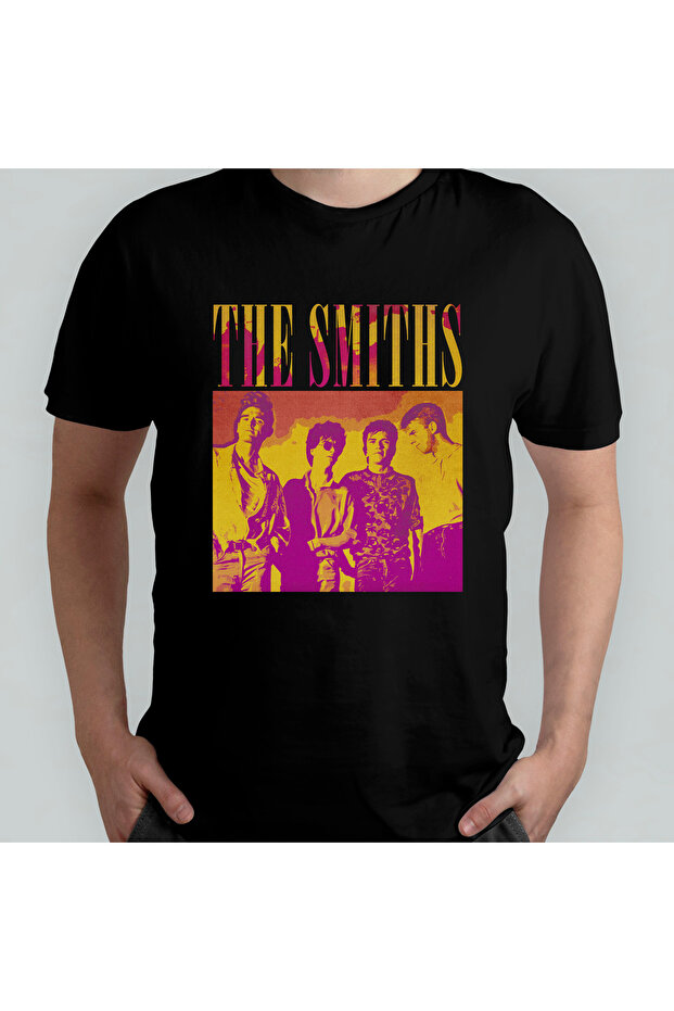 The Smiths Unisex 100% Cotton Crew Neck T-Shirt Model 1