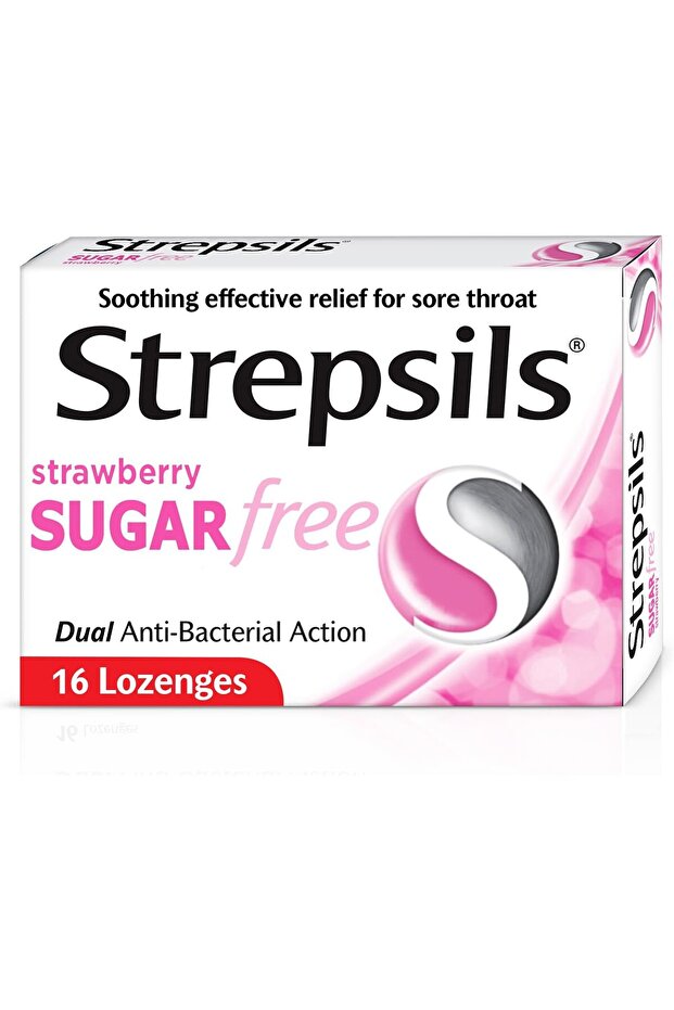 Strepsils Sugar Free 16s Strawberry