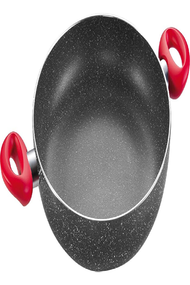 Frying Pan Ø 28 cm – Dual Grips, Manico Rosso Series