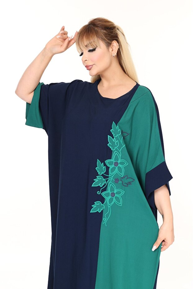 Rochie de vară țesută mărime mare - 5