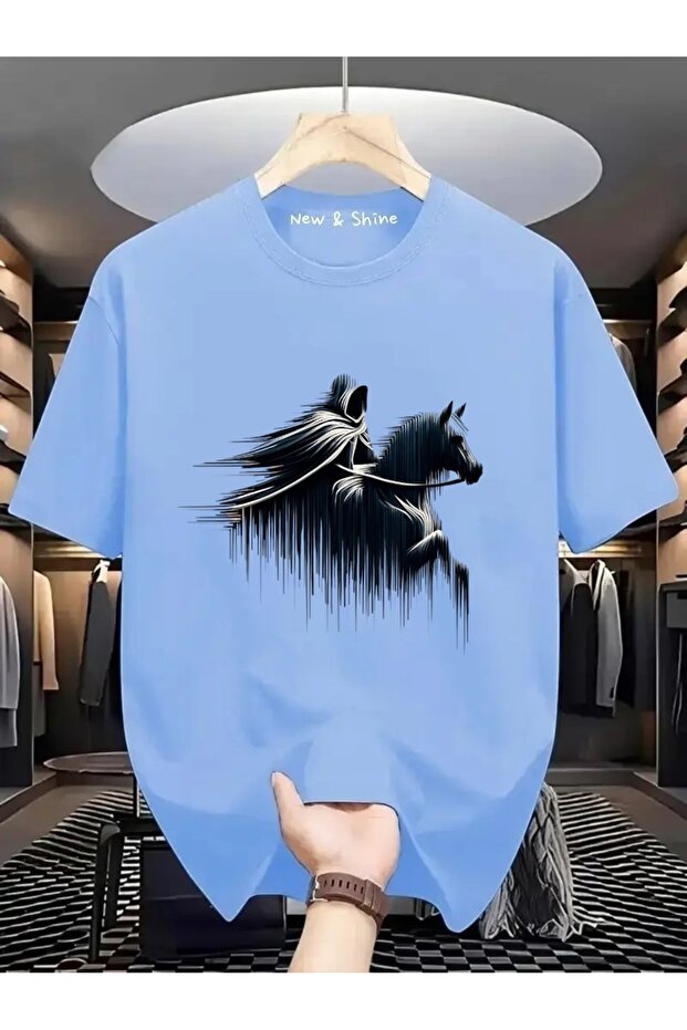 Knight Printed Oversize T-Shirt