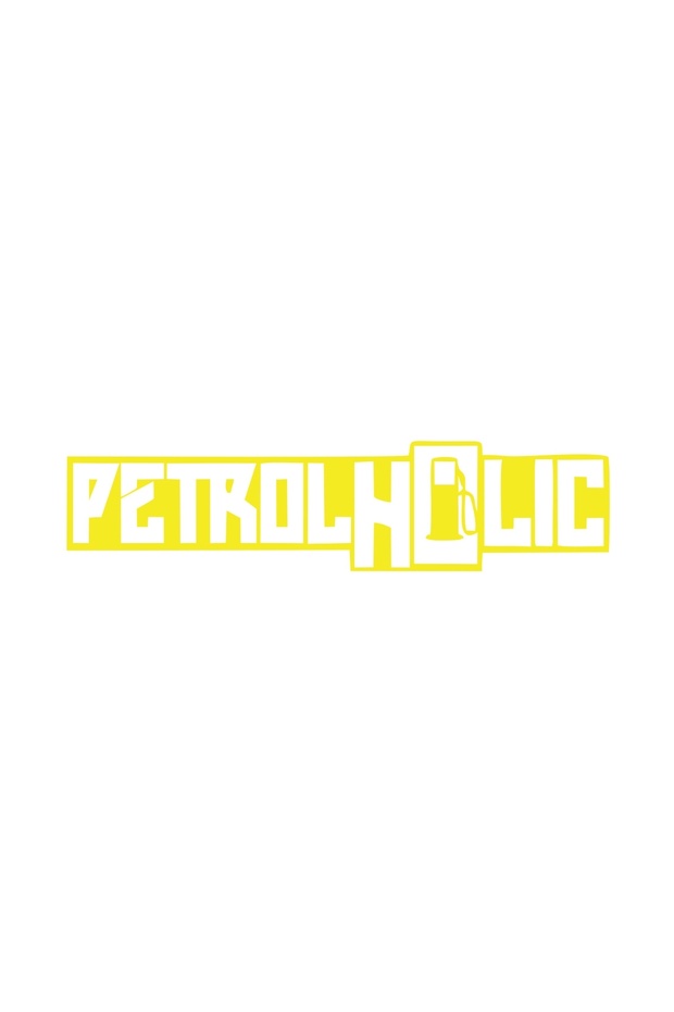 Petrol Sticker 17X17 cm Yellow