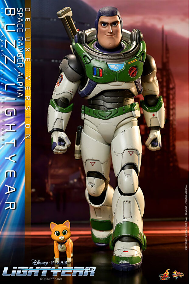Space Ranger Alpha Buzz Lightyear (Deluxe Version) Sixth Scale Figure (1/6 Ölçek) - 3