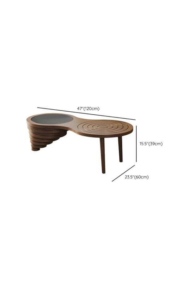 طاولة قهوة بتصميم مخروطي Y012 - 2