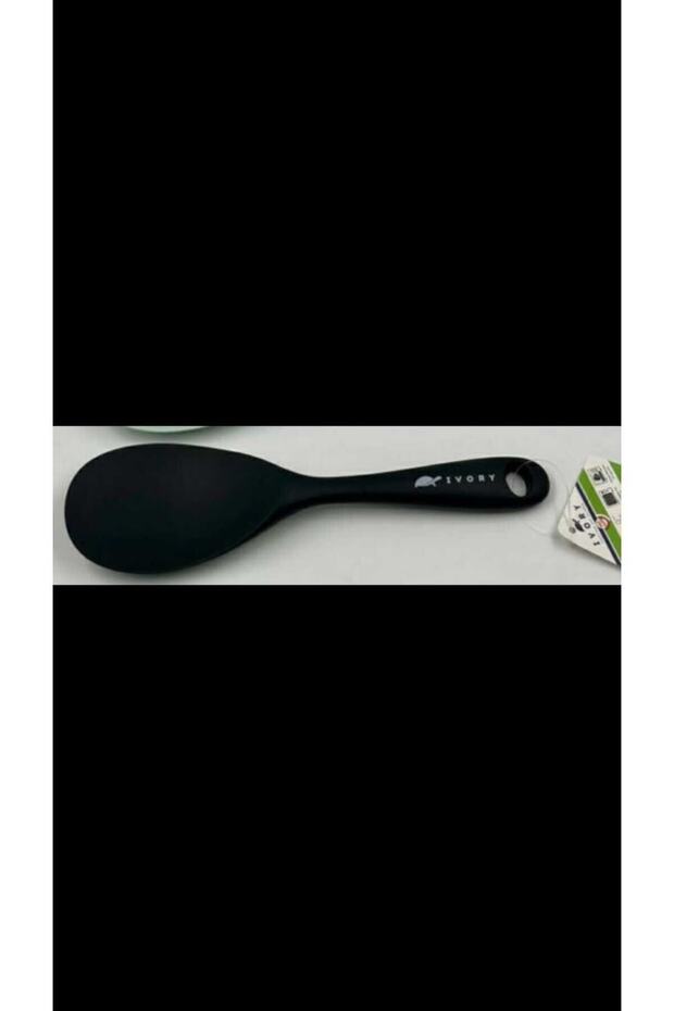 Plastic Rice Spoon Multicolored Silicone - 2