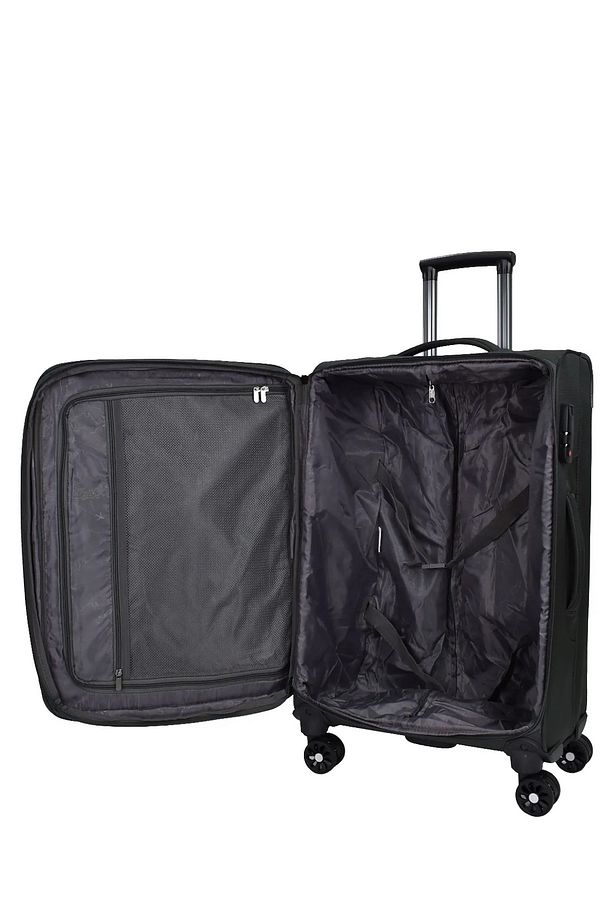 ÇÇS Unisex Ultra Light Hafif Lüx Kumaş Ithal Körüklü Valiz 25610 - 6