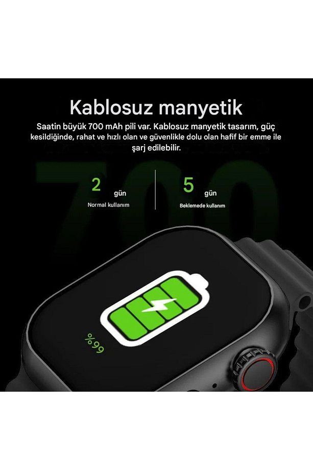 HW S10 CALL 5G Android AMOLED Ekran GPS, NFC, Kamera Yapay Zeka Destekli Akıllı Saat BTK Kayıt - 6