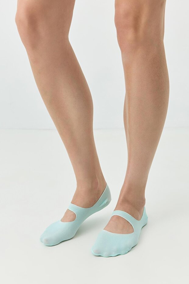 Yoga Ballerina Socks Mint Green