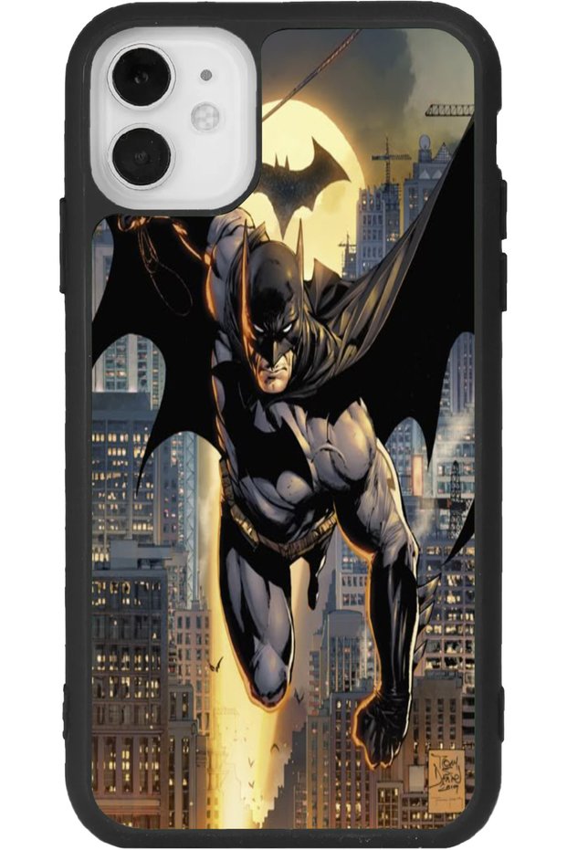 iPhone 12 Mini Compatible Printed, Matte Black Color, Soft Silicone, Protective, Shock Absorbing Cover, Case