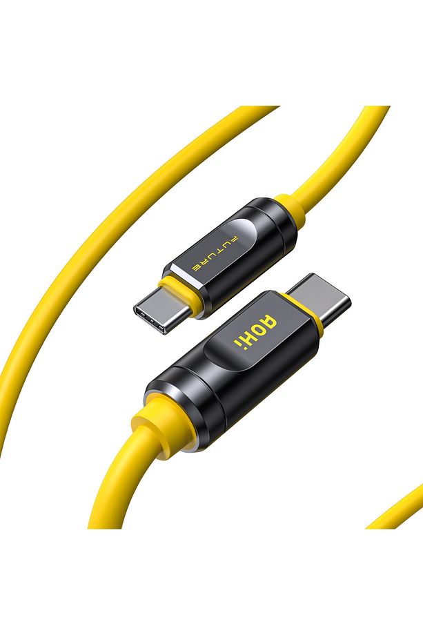 Youth 140W 3 Portlu Şarj Adaptörü, 240W 8K Süper Hızlı Şarj/Data Kablosu Seti - 2