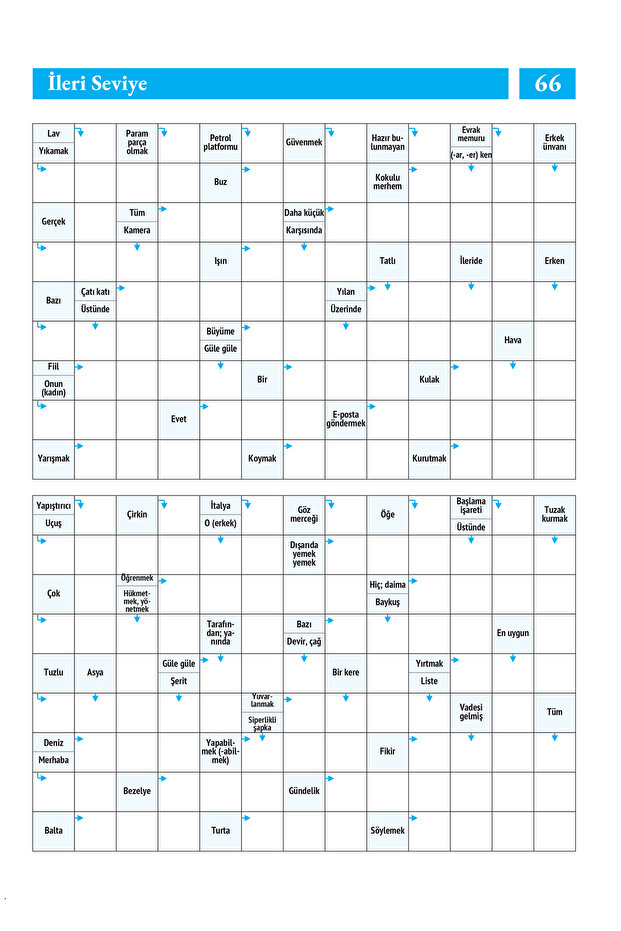 İngilizce Öğreten Çengel Bulmaca - 3