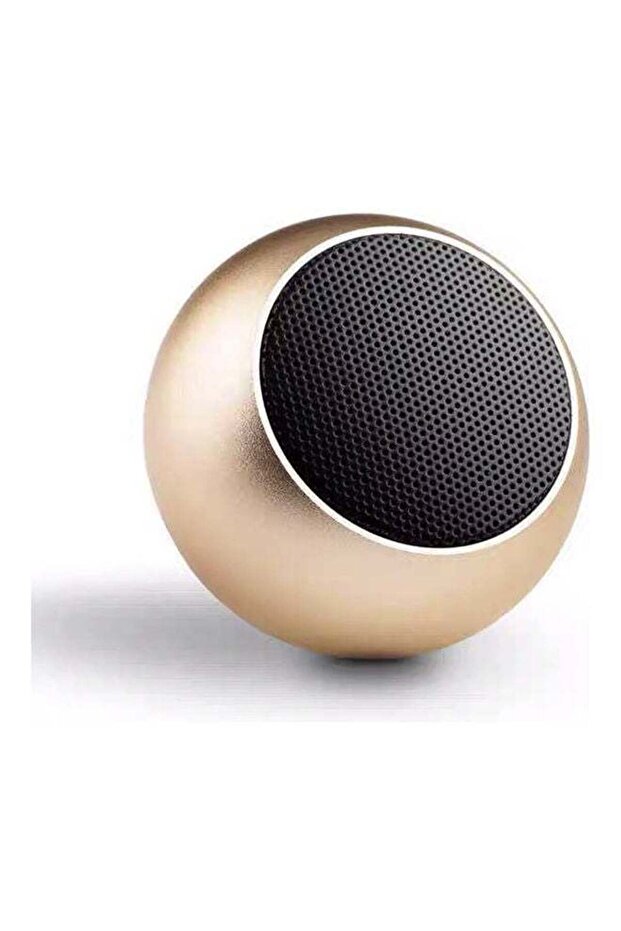 مكبر صوت لاسلكي صغير باللون الذهبي - 1
