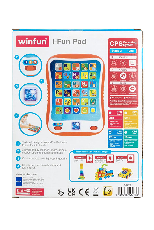 WINFUN TABLETA EDUCATIVA INTERACTIVA - 6