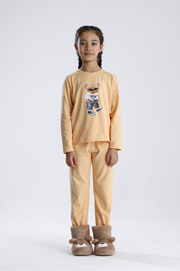 Baskılı Pijama Takımı - 1