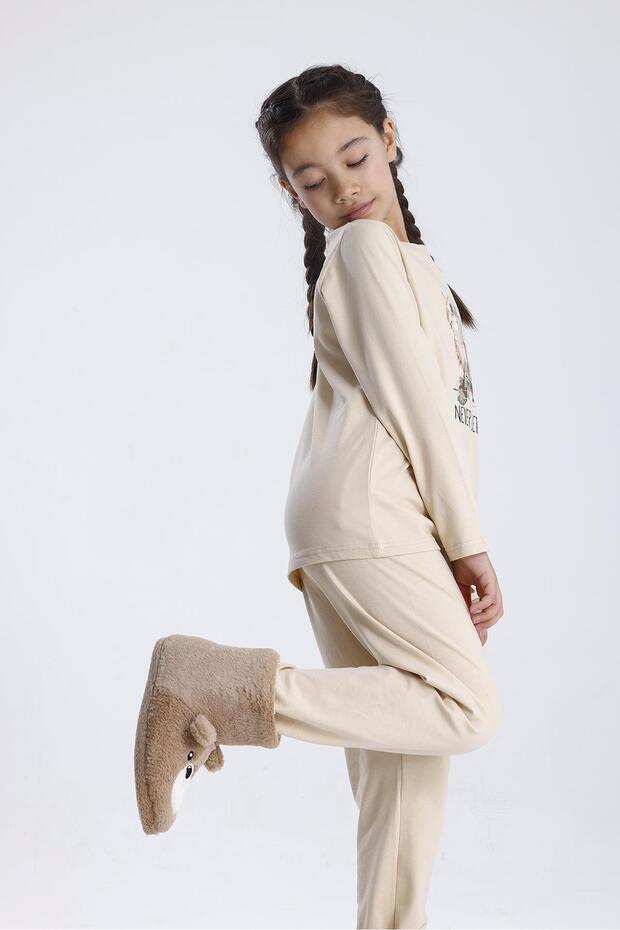 طقم بيجامة مطبوعة - 4