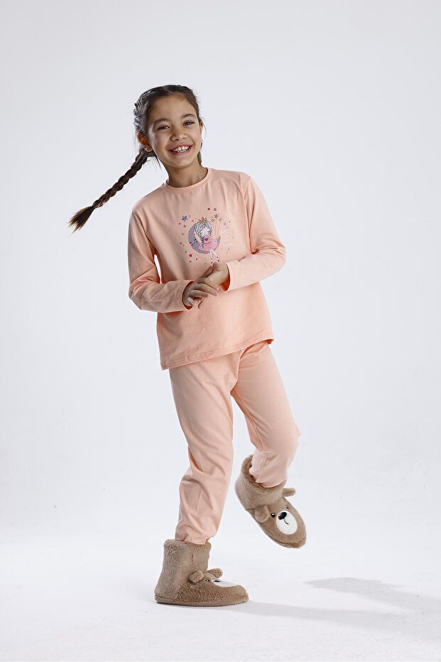 Baskılı Pijama Takımı - 4
