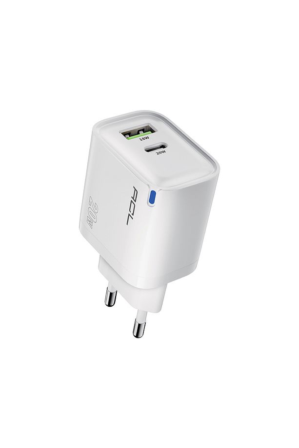 Ac-116 20w Gan Teknolojili Çift Usb Type-c Süper Hızlı Şarj Adaptörü | Pd20w Qc3.0 Destekli - 2
