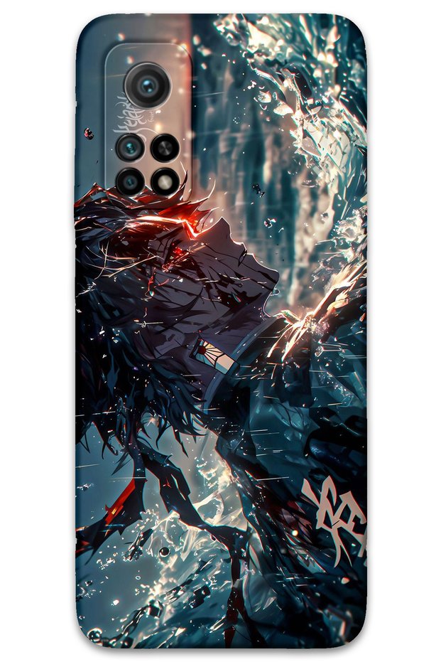 حافظة هاتف متوافقة مع هاتف Xiaomi Mi 10T + واقي شاشة - 5749