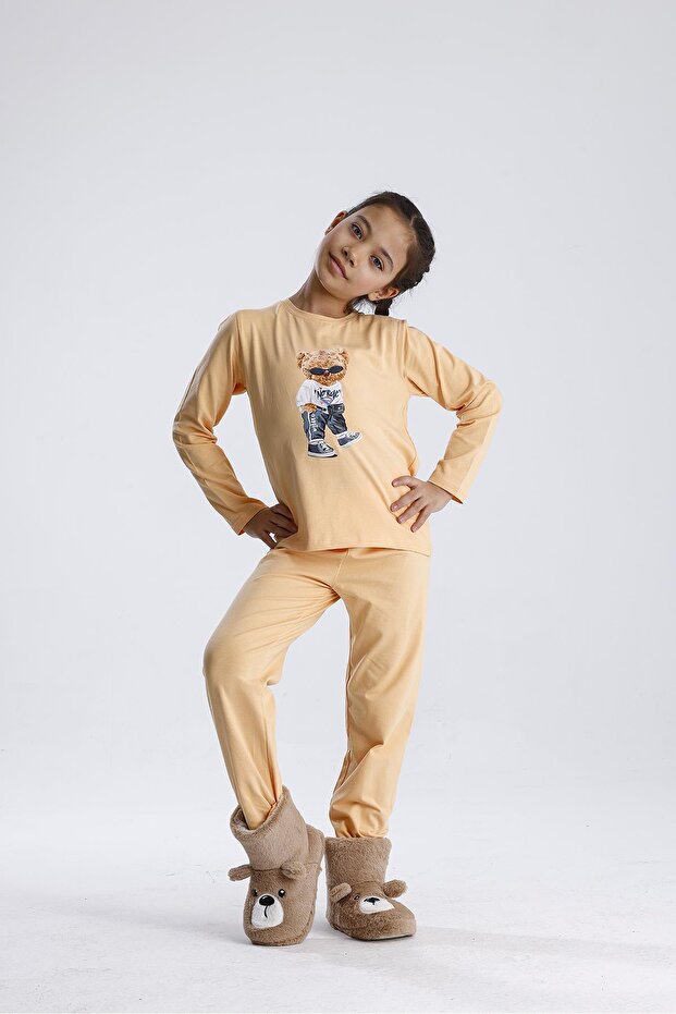 Baskılı Pijama Takımı - 5